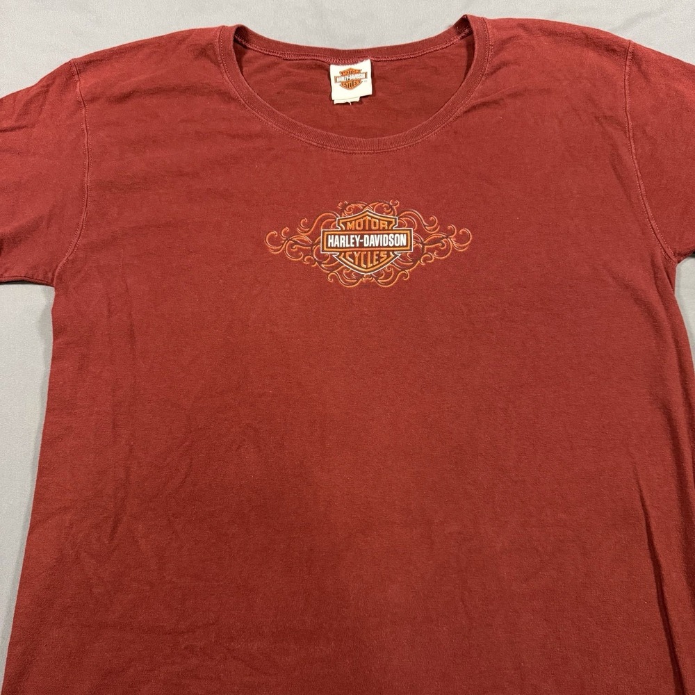 Vintage Harley-Davidson T-Shirt Double Sided ALEXANDRIA,‎ LA Size XL USA Made